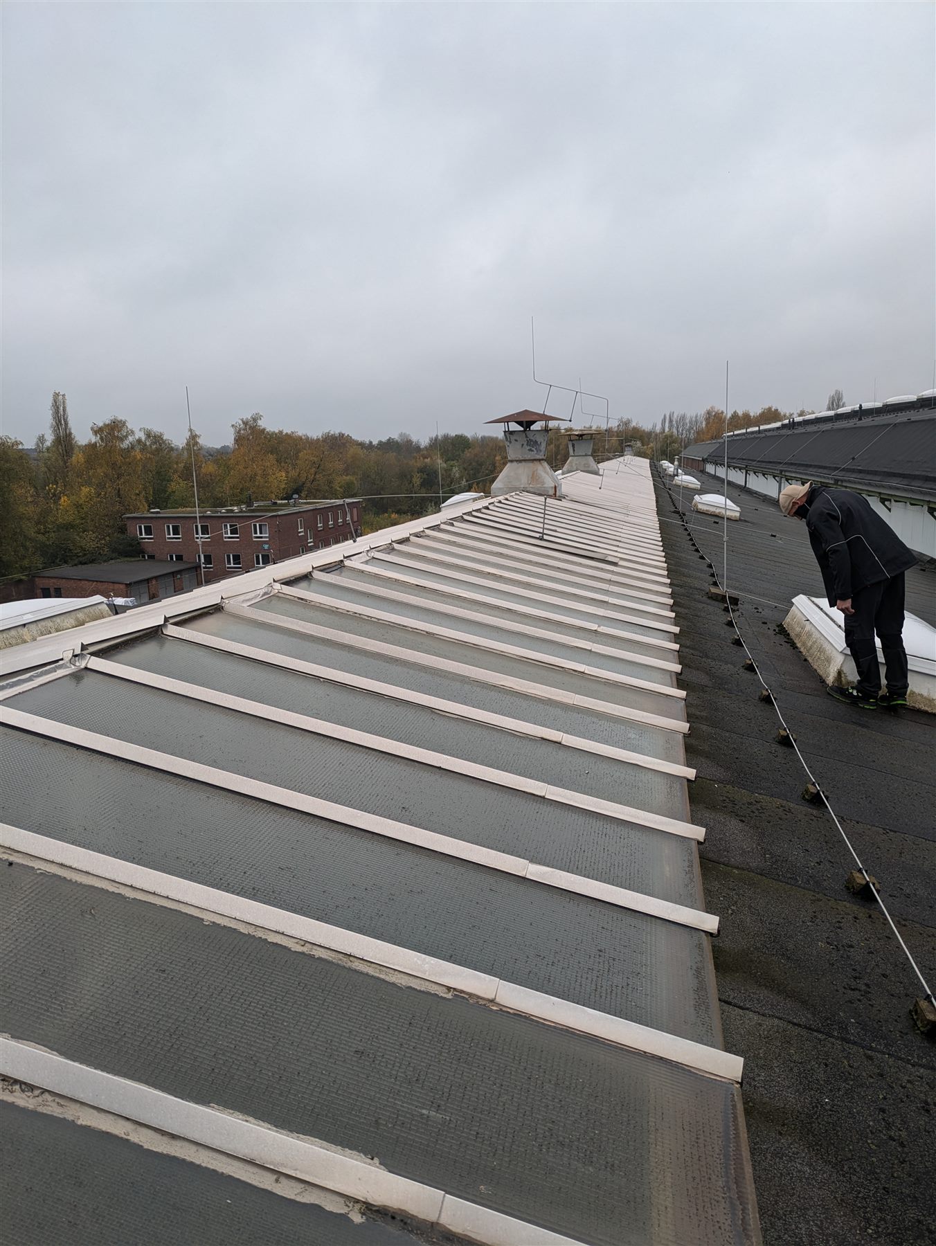 Lichtbandsanierung einer Gewerbehalle in Bochum